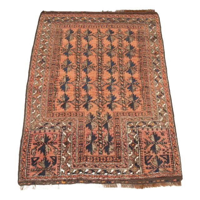 Vintage Asian Beluchi Rug For Sale