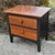 Black Vtg. Ethan Allen Transitional Style Two Drawer Black & Cherry Nightstand For Sale - Image 8 of 11