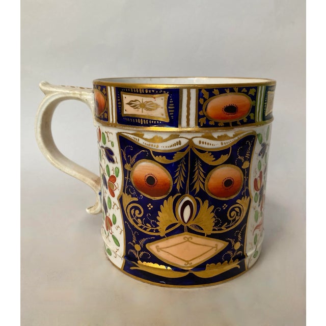 Early 19th Century Antique Early 19th Century Royal Crown Derby Porter's Mug Old Imari For Sale - Image 5 of 9