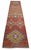 1960s Vintage Hand Knotted Turkish Runner For Sale - Image 10 of 15