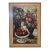 Vintage Still Life Painting of Flowers & Fruit For Sale