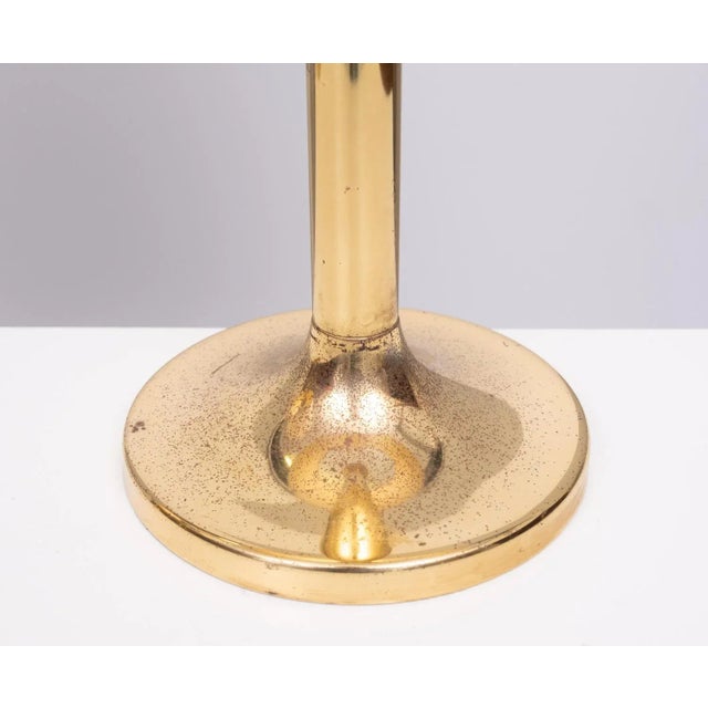 Very nice set of Brass table lamps. Manufactured by Sölken Leuchten 1970s Germany, new rewired. Beautiful patine. Large...