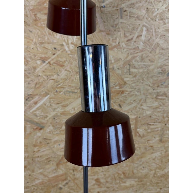 Vintage Space Age Floor Lamp in Metal, 1960s For Sale - Image 9 of 18