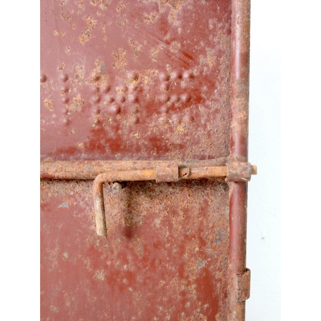 Antique Metal Hay Door For Sale - Image 6 of 10