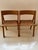 Wooden Chairs by Martins Machado, 1980s, Set of 2 For Sale - Image 4 of 9