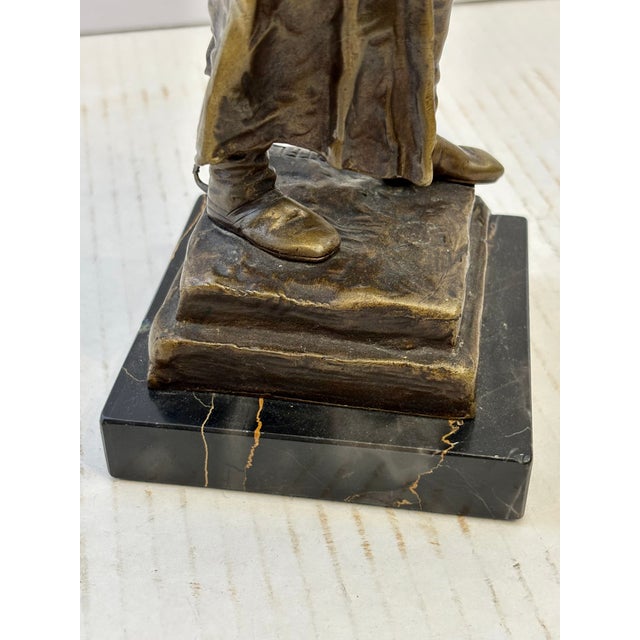 Fine 19th Century Bronze Figure of Napoleon Signed O. Hertel For Sale - Image 13 of 13