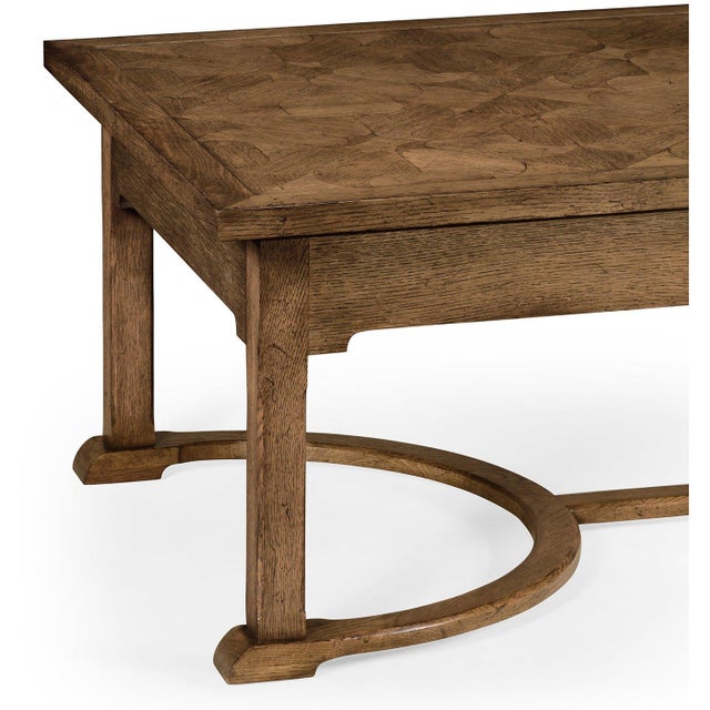 Classic Oak Coffee Table For Sale In Greensboro - Image 6 of 8