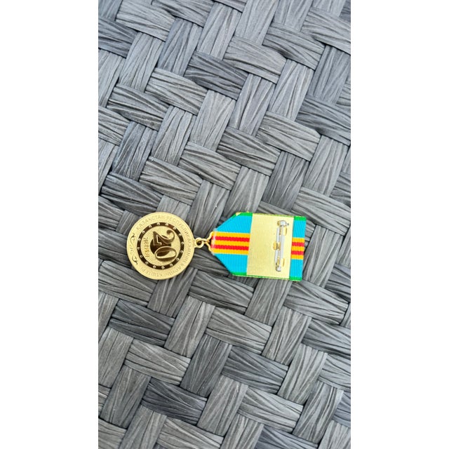 Rare Kazakhstan Special Forces 20th Anniversary Medal 1992-2012 Red Star Original Ribbon For Sale In Sacramento - Image 6 of 9