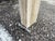 Metal 1970s Italian Modern Travertine and Chrome Lamp by Romeo Rega For Sale - Image 7 of 12