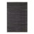 Dash & Albert by Annie Selke Herringbone Black Woven Cotton Rug, 2' x 3' For Sale