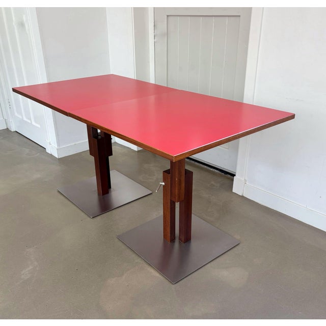 Adjustable Side Tables by Bernard Vuarnesson, 1990s, Set of 2 For Sale - Image 10 of 17