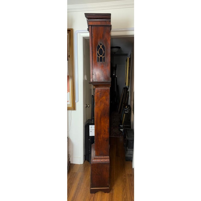 Early 19th Century Early 19th Century Scottish Regency Grandfather Clock For Sale - Image 5 of 12