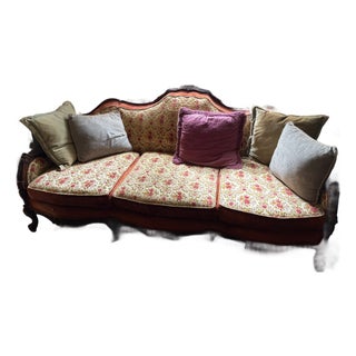 Antique Victorian Style Couch For Sale