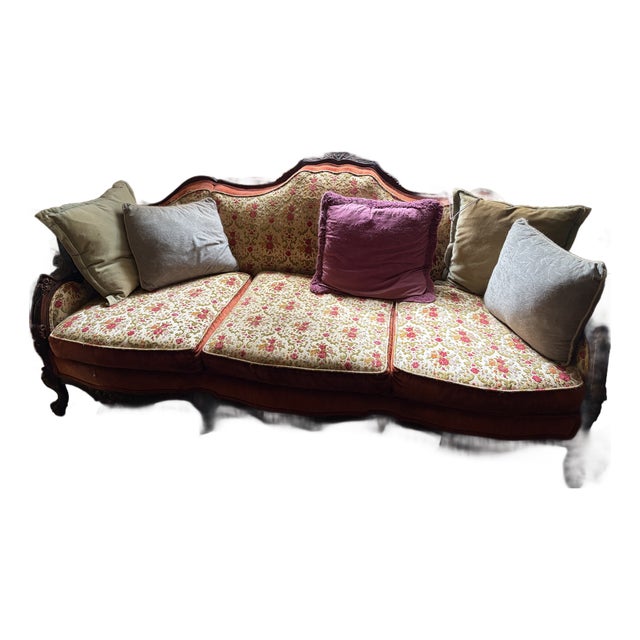 Antique Victorian Style Couch For Sale