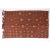 Mid 20th Century Handwoven Brown Tribal Rug With Colorful Motifs For Sale