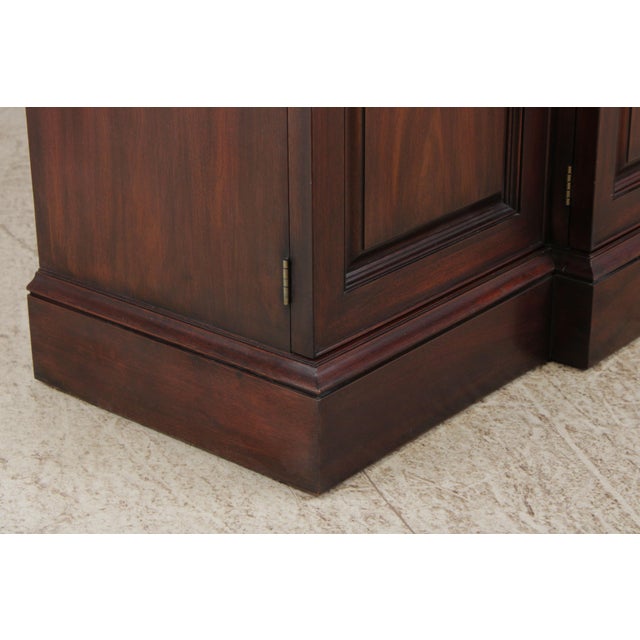 Henkel Harris Model 2386 Mahogany Breakfront For Sale - Image 11 of 18