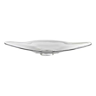 Vintage Italian Murano Glass Plate, 1970s For Sale