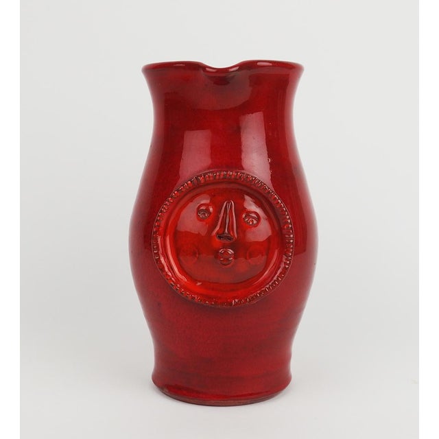 Mid-Century Modern Ceramic Pitcher by the Cloutier Brothers, 1960s For Sale - Image 3 of 16