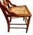 Brown Antique Eastlake Victorian Walnut Dining Side Hall Accent Chair W Cane Seat For Sale - Image 8 of 16