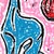 Tall Tail Vessel - Original Pop Street Art Acrylic Painting on Newspaper by Gary John For Sale - Image 4 of 7