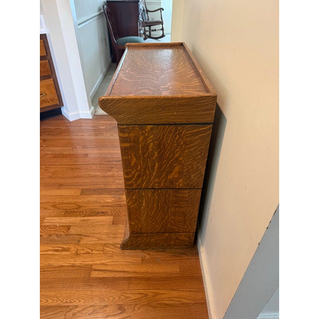 Two Stack Barrister Bookcase by Gunn Furniture Co. Of Grand Rapids. For Sale In Saint Louis - Image 6 of 12