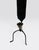 Contemporary Vintage Copper Wrought Iron Leaf Candle Holder Set For Sale - Image 3 of 9