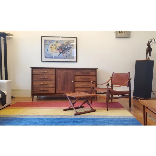 A beautiful mid-century modern armchair Brazilian design attributed to Jorge Zalszupin Circa 1950 Rosewood and leather The...