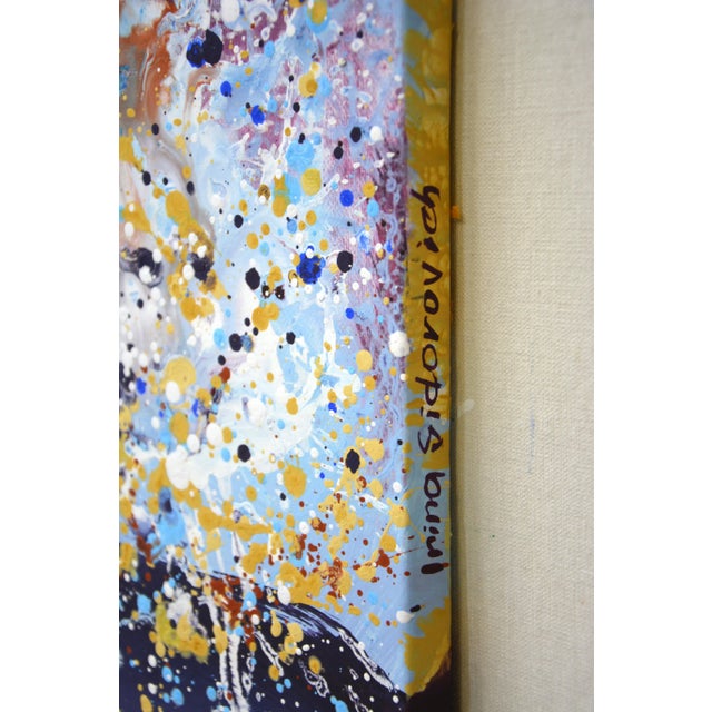 Abstract Milky Way. Space.Modern Original Painting.Iryna Kastsova For Sale - Image 3 of 12