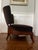 Late 20th Century Barbara Barry for Baker Brown Velvet Low Lounge Chair For Sale - Image 10 of 10
