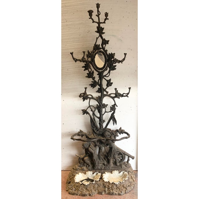 Entrance Hall Coat Rack in Cast Iron from Maison Corneau Alfred For Sale - Image 15 of 16