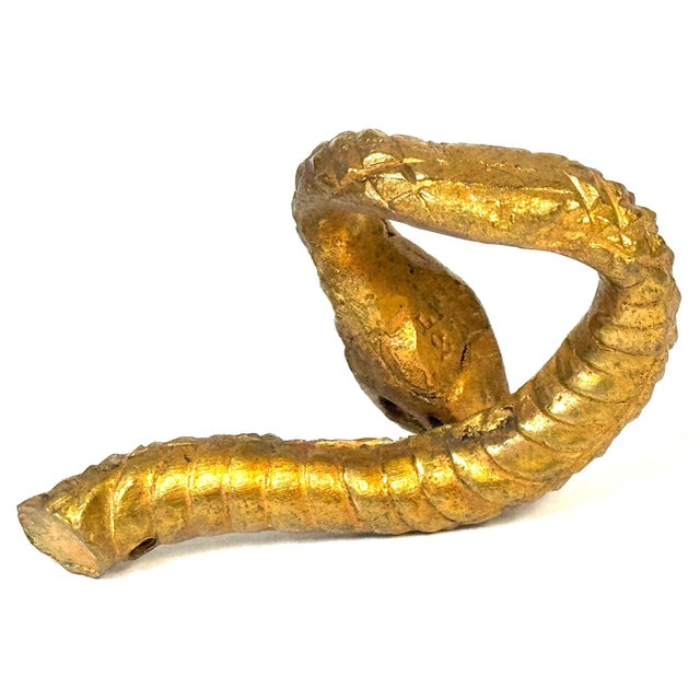French Art Deco Ormolu Serpent Handle, Stamped LT / 2, circa 1925–1935 For Sale - Image 17 of 18