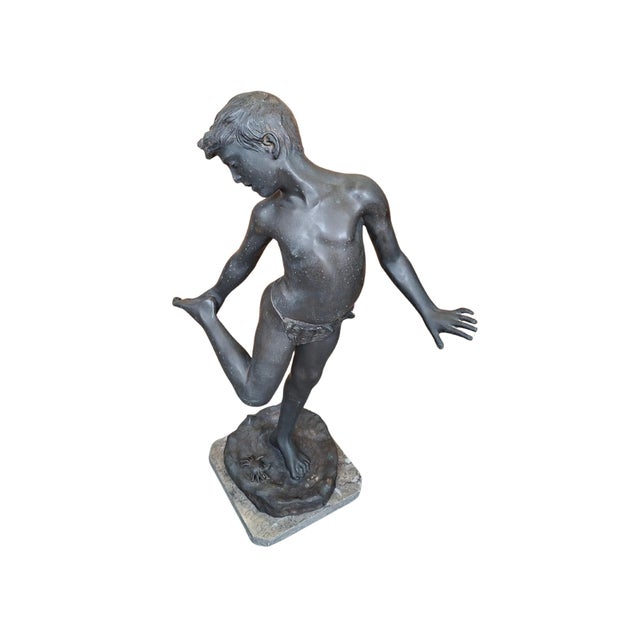 The Child Bitten by the Crab, 1990, Bronze For Sale - Image 10 of 11