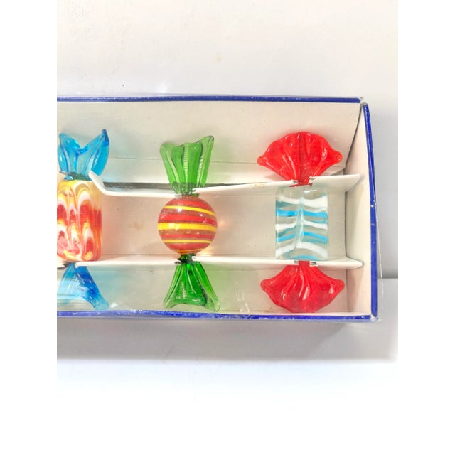 1970s Vintage Murano Glass Candy - Set of 6 For Sale - Image 5 of 9