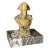 Vintage Brass Bust Napoleon Waterloo in Marble Base For Sale