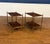Pair of Two Tiered Brass and Wood End Tables by Leighton Hall - Showroom Samples For Sale - Image 9 of 17