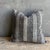 Mid-Century Modern Vintage Turkish Rug Hemp Pillow With Down Insert 22" X 22" For Sale - Image 3 of 6