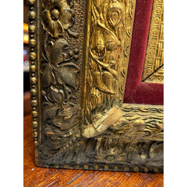 19th Century Chromolithograph "Mary Queen of Scots Before Queen Elizabeth I" For Sale - Image 4 of 9