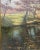 Original Fh Daniels 'The Charles River at Norumbega' Newton Boston Oil Painting For Sale - Image 12 of 13