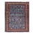 Antique Persian Afshar Rug in Beautiful Blue Background With Tribal Motifs 4'8 X 6'0 For Sale