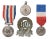 Vintage French Medal Collection, S/4 For Sale In Tulsa - Image 6 of 6