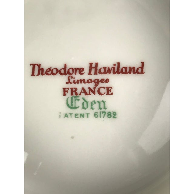 1920s ‘Eden’ Bird of Paradise by Theodore Haviland Limoges, Service for Eight- 53 Pieces For Sale - Image 12 of 12