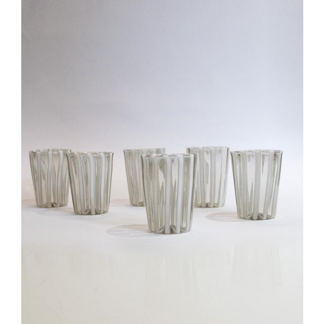 Italian Murano Glassware Set, 2004, Set of 6 For Sale - Image 16 of 18