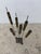 Torch-Cut Brutalist Iron Cattail Table or Floor Sculpture, 1960s For Sale - Image 9 of 13