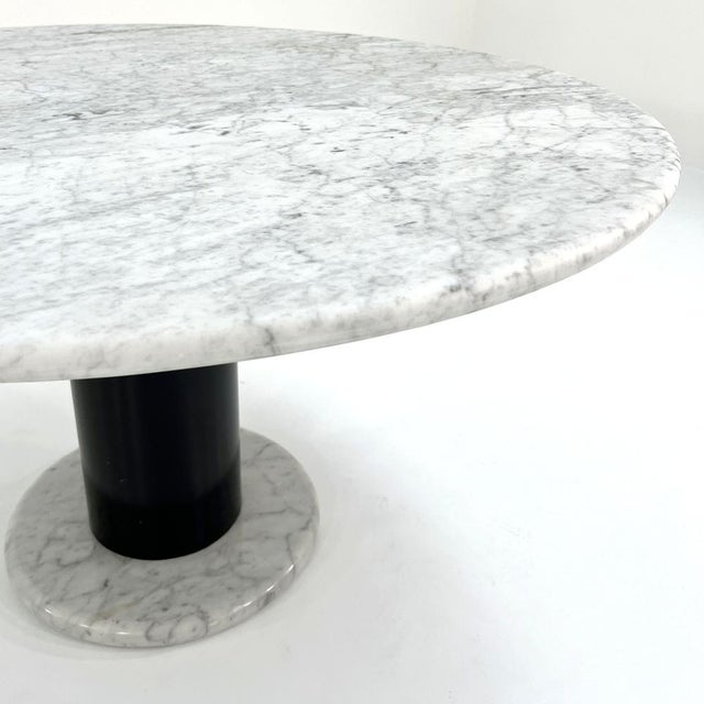 Poltronova Loto Rosso Dining Table by Ettore Sottsass for Poltronova, 1980s For Sale - Image 4 of 11