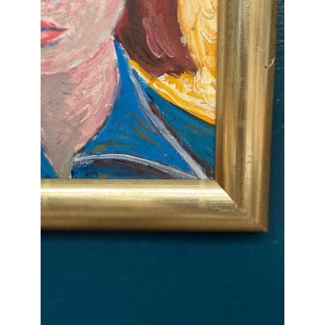 1970s Harry Ericsaw, Annemarie, 1978, Oil on Canvas, Framed For Sale - Image 5 of 17