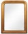 Wood 19th-C. French Louis Philippe Gold Leaf & Greek Key Giltwood Mirror For Sale - Image 7 of 9