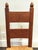 High Back Belgian Oak and Rush Dining Chairs Circa 1960 For Sale - Image 9 of 10