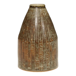 Carl-Harry Stalhane Stoneware Vase for Rostrand, Sweden