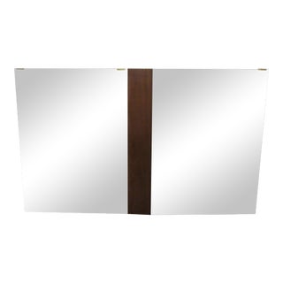 Large Mid-Century Modern Mirror For Sale