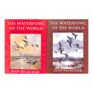 "The Waterfowl of the World: Volumes One & Two" 1956 Delacour, Jean